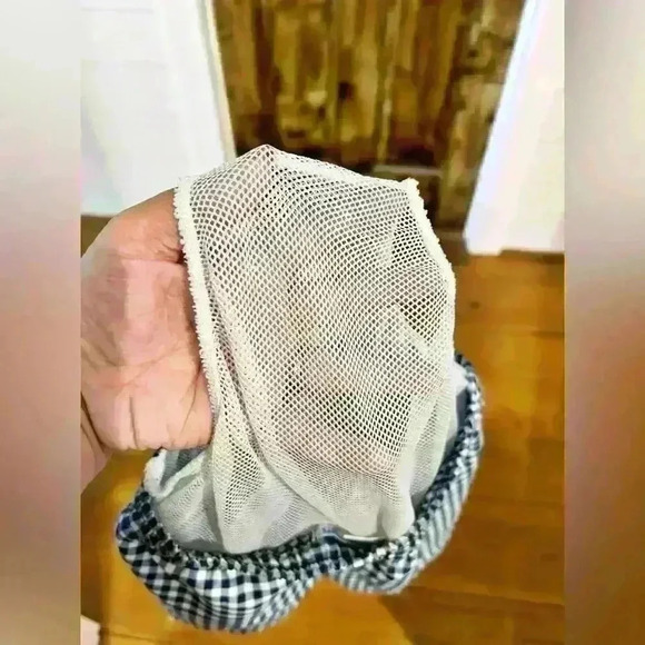 Ruggedbutts Blue Gingham Check Swimtrunks Size 6 - Picture 6 of 6